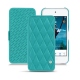 Lederschutzhülle Apple iPod touch (2019) - Bleu fluo - Couture