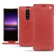 Funda de piel Sony Xperia 1 - Cerise vintage ( Pantone 185C ) 