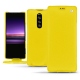 Lederschutzhülle Sony Xperia 1 - Jaune fluo
