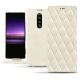 Custodia in pelle Sony Xperia 1 - Blanc escumo - Couture