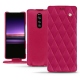 Funda de piel Sony Xperia 1 - Rose fluo - Couture