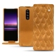Funda de piel Sony Xperia 1 - Or Maïa - Couture