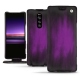 Capa em pele Sony Xperia 1 - Violet Patine