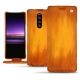 Funda de piel Sony Xperia 1 - Orange Patine