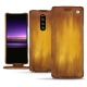 Sony Xperia 1 leather case - Doré Patine