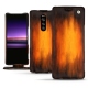 Housse cuir Sony Xperia 1 - Fauve Patine