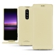 Capa em pele Sony Xperia 1 - Beige PU