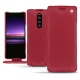 Custodia in pelle Sony Xperia 1 - Rouge passion