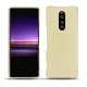 Lederschutzhülle Sony Xperia 1 - Beige ( Nappa - Pantone 7502C ) 