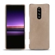 Funda de piel Sony Xperia 1 - Taupe vintage ( Pantone 7530C ) 