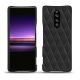 Funda de piel Sony Xperia 1 - Noir - Couture ( Nappa - Black ) 
