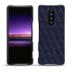 Lederschutzhülle Sony Xperia 1 - Cobalt - Couture ( Pantone 2766C ) 