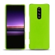 Capa em pele Sony Xperia 1 - Vert fluo