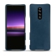 Lederschutzhülle Sony Xperia 1 - Blu mediterran