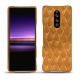 Sony Xperia 1 leather cover - Or Maïa - Couture