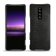 Coque cuir Sony Xperia 1 - Serpent nero
