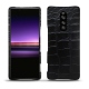 Funda de piel Sony Xperia 1 - Crocodile nero