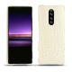Sony Xperia 1 leather cover - Crocodile milk