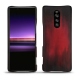 Custodia in pelle Sony Xperia 1 - Rouge Patine