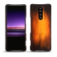 Sony Xperia 1 leather cover - Fauve Patine
