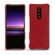 Lederschutzhülle Sony Xperia 1 - Rouge PU