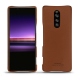 Lederschutzhülle Sony Xperia 1 - Marron PU