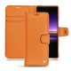 Custodia in pelle Sony Xperia 1