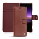 Custodia in pelle Sony Xperia 1