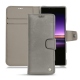 Custodia in pelle Sony Xperia 1