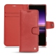 Funda de piel Sony Xperia 1