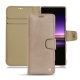 Custodia in pelle Sony Xperia 1
