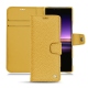 Housse cuir Sony Xperia 1