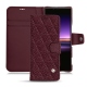 Housse cuir Sony Xperia 1