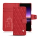 Custodia in pelle Sony Xperia 1