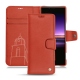 Funda de piel Sony Xperia 1