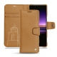 Custodia in pelle Sony Xperia 1