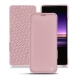 Lederschutzhülle Sony Xperia 1 - Rose ( Nappa - Pantone 2365C ) 