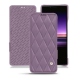 Capa em pele Sony Xperia 1 - Lilas - Couture ( Nappa - Pantone 2645U ) 