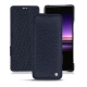 Sony Xperia 1 leather case - Cobalt ( Pantone 2766C ) 
