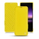 Capa em pele Sony Xperia 1 - Jaune fluo