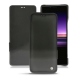 Sony Xperia 1 leather case - Onyx ( Black ) 