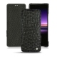 가죽 커버 Sony Xperia 1 - Autruche nero