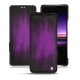 Lederschutzhülle Sony Xperia 1 - Violet Patine