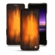 Housse cuir Sony Xperia 1 - Fauve Patine