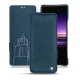 Housse cuir Sony Xperia 1 - Blu mediterran