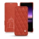 Housse cuir Sony Xperia 1 - Arange clouquié - Couture