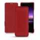Capa em pele Sony Xperia 1 - Rouge PU