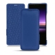 Sony Xperia 1 leather case - Bleu Océan PU