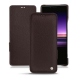 Sony Xperia 1 leather case - Marron envoûtant