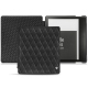 Lederschutzhülle Amazon Kindle Oasis (2019) - Noir - Couture ( Nappa - Black ) 